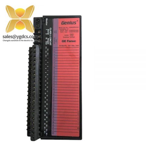 GE IC660BRD020: DC 16 Circuit Sink Blocks - High-Performance PLC Module