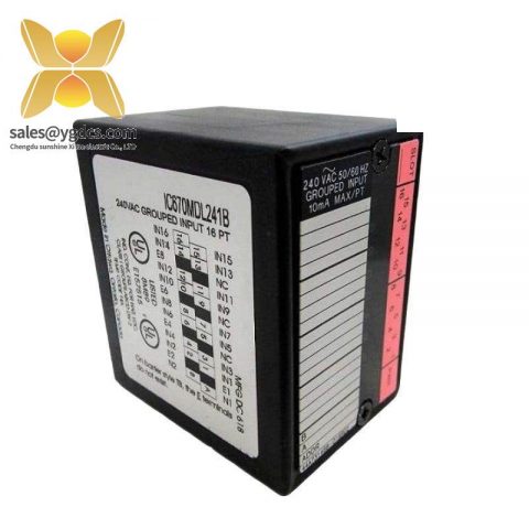 GE IC670MDL241: High-Power 240VAC Input Module for Industrial Automation
