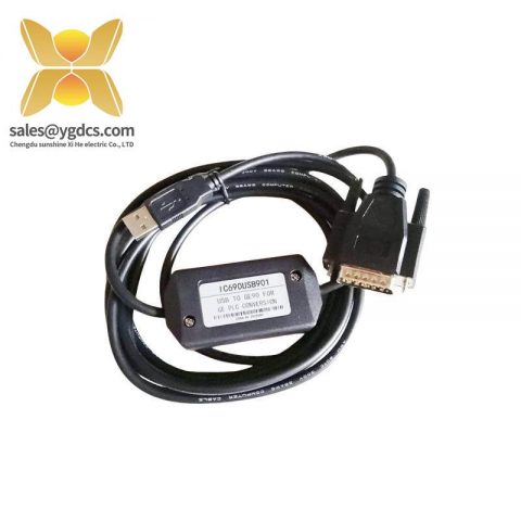 GE IC690USB901 PLC Programming Cable for Efficient Control Systems Integration
