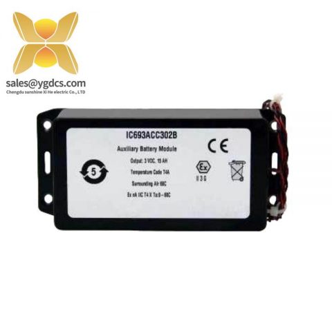 GE IC693ACC302 Auxiliary Battery Module - Advanced Power Supply Solution
