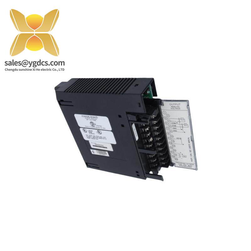GE IC693ALG390: 2-Channel Analog Voltage Output Module, High Precision & Reliability