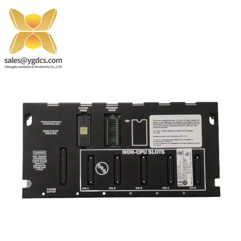 ic693cpu313x_ge_05_slot_cpu_chassis.jpg GE IC693CPU313X 05 Slot CPU Chassis - Advanced Modular Control System