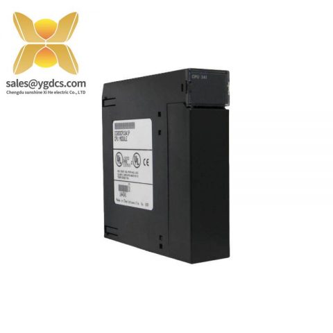 GE IC693CPU341: Single Slot CPU Module - High Performance Control Center