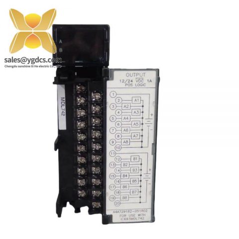 GE IC693MDL742 ESCP Output Module: Advanced Control Solutions for Industrial Automation