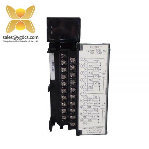 GE IC693MDL742C - Advanced ESCP Output Module, Precision & Reliability for Industrial Automation