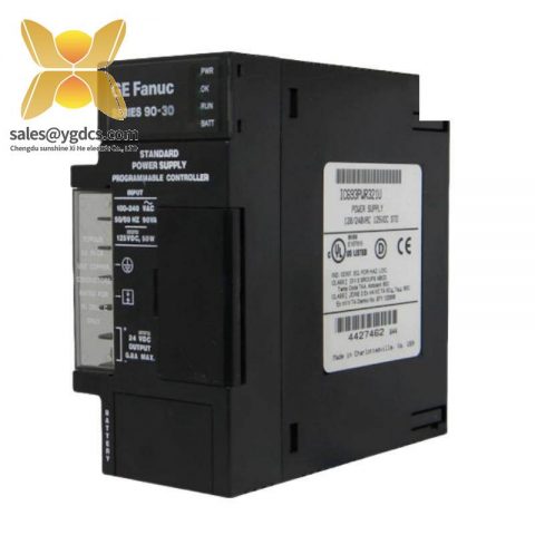 GE IC693PWR321: High-Performance Power Supply Module for Industrial Control Systems