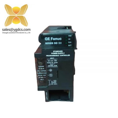 GE IC693PWR321S: Standard Power Supply by General Electric, for Reliable Control Solutions