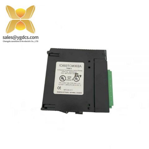 GE IC693TCM302B Temperature Control Module - High Precision Thermal Management for Industrial Applications