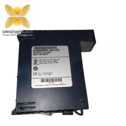 GE IC694MDL754: Positive Logic Output Module - Advanced Industrial Control Solution