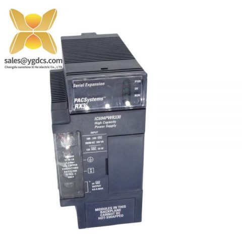 GE IC694PWR330 Programmable Automation Controller Power Supply Module