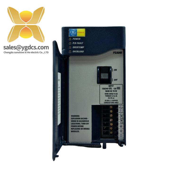 ic695psa040_ge_power_supply_module.jpg GE IC695PSA040: Advanced Power Supply Module for Industrial Control Systems