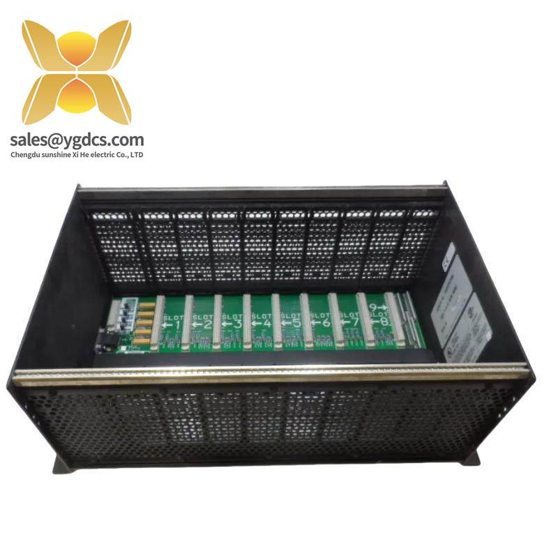 ic697chs790_ge_9-slot_rear_mount.jpg GE IC697CHS790 - 9-slot Rear Mount for Modular PLC Systems