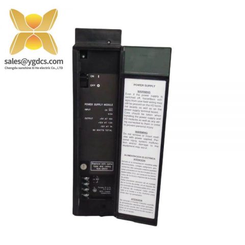 GE IC697PWR724 24 VDC Power Supply Module - Advanced Control for Industrial Applications