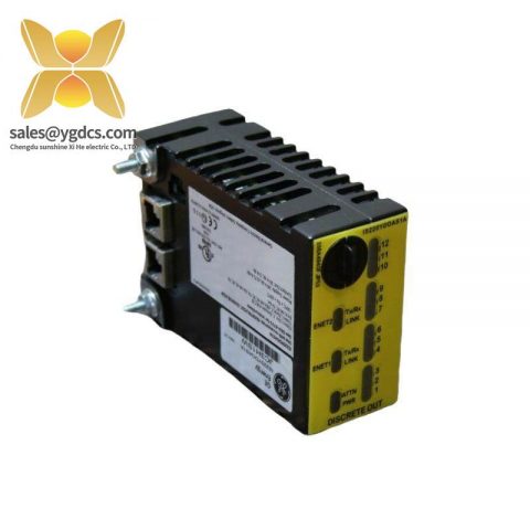GE IS220YDOAS1A: Safety Discrete Output I/O Pack - Industrial Control Module by General Electric