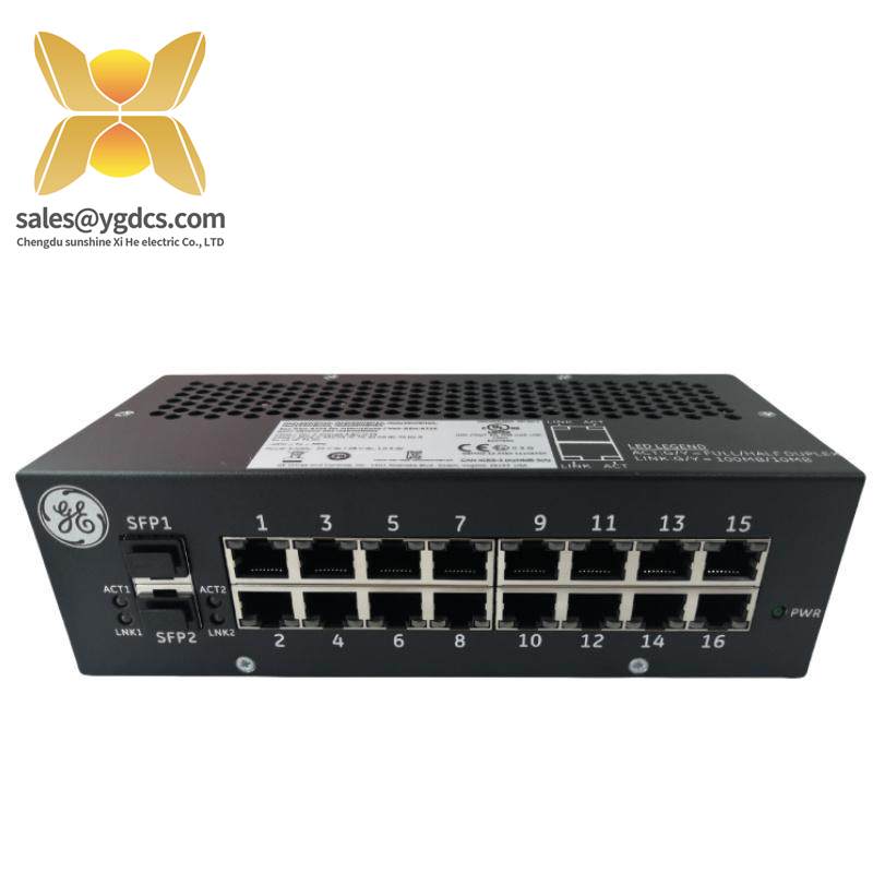 is420eswbh1a_ge_ethernet_switch.jpg GE IS420ESWBH1A - High-Performance Industrial Ethernet Switch for Safety Control Systems