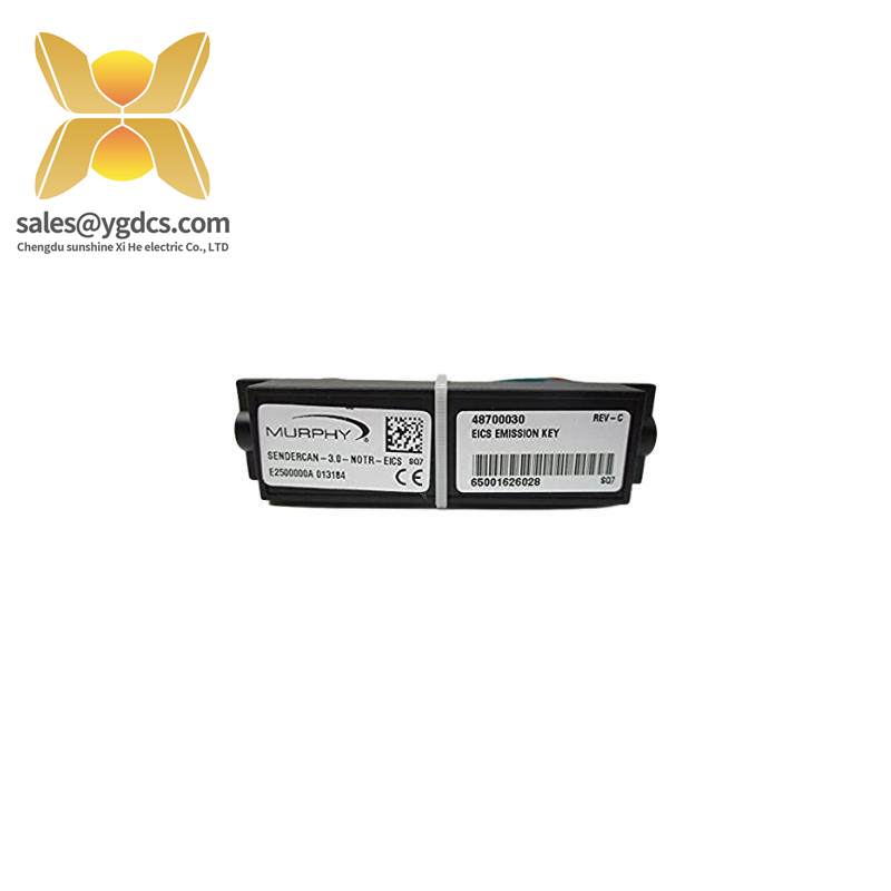 murphy_48700030_emission_key.jpeg Murphy Controls 48700030 Emission Key, Precision Engineered for Industrial Control Systems