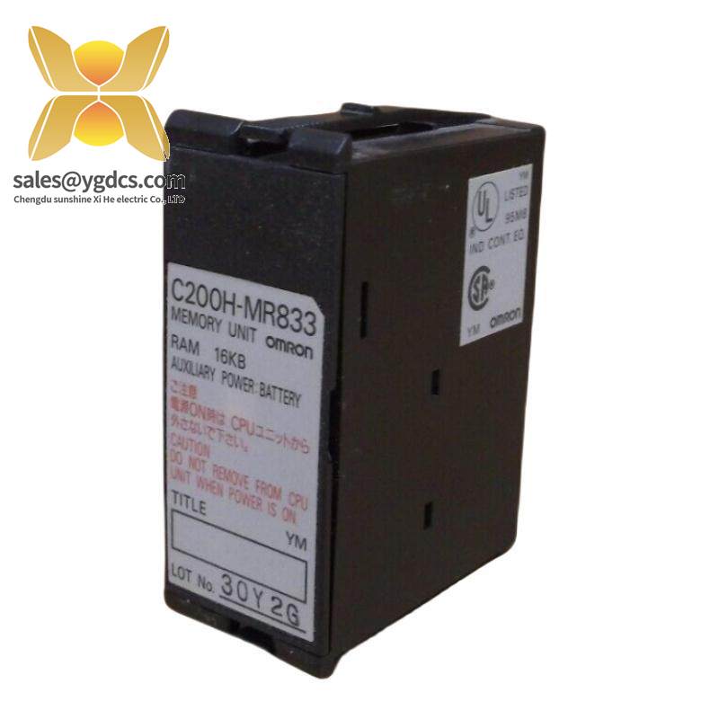omron_c200h-mr833_memory_module_cartridge.jpg OMRON C200H-MR833: Memory Module Cartridge, Industrial Automation Solutions