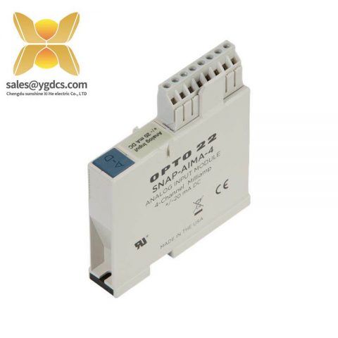 Opto22 SNAP-AIMA-4 Analog Current Input Module: Advanced Current Input for Industrial Control Systems