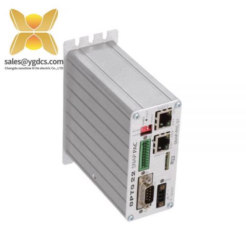 Opto22 SNAP-PAC-S1 Panel-Mounted Control System, Advanced Industrial Automation Solution