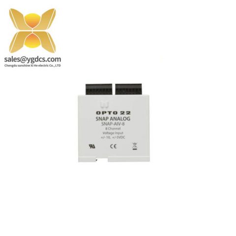 Opto 22 SNAP-AIV-8 Analog Input Module: Precision & Versatility for Industrial Automation