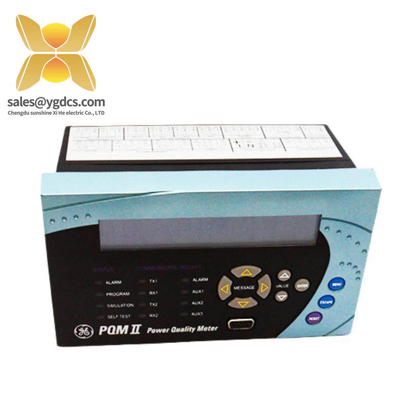 pqmii-t20-c-a_ge_quality_monitor_module.jpg GE PQMII-T20-C-A Quality Monitor Module: Advanced Process Control Solution
