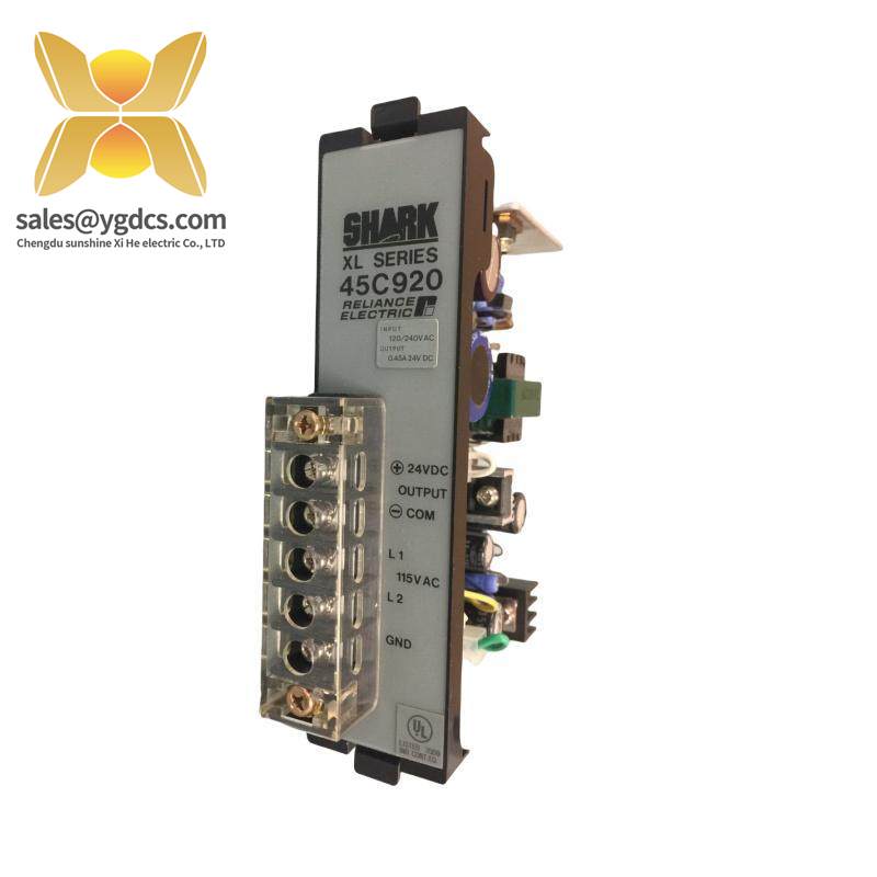 reliance_electro_45c920_power_supply.jpg Reliance Electro 45C920 Power Supply Module for Industrial Control Applications