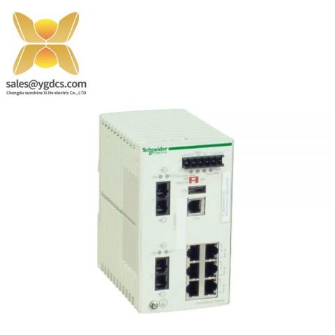 Schneider TCSESM083F2CU0 Industrial Ethernet Switch: 8-Port Network Hub