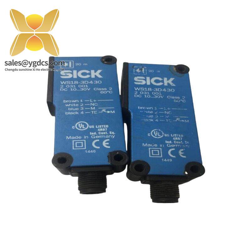 sick_ws18-3d430_sensor.jpg SICK WS18-3D430 Sensor, Industrial Control, 3D Detection, Advanced Technology