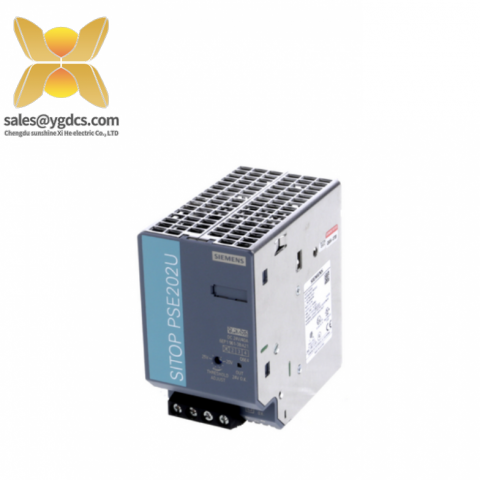 SIEMENS 6EP1961-3BA21: SITOP PSE202U Redundancy Module for Enhanced Power Supply Reliability