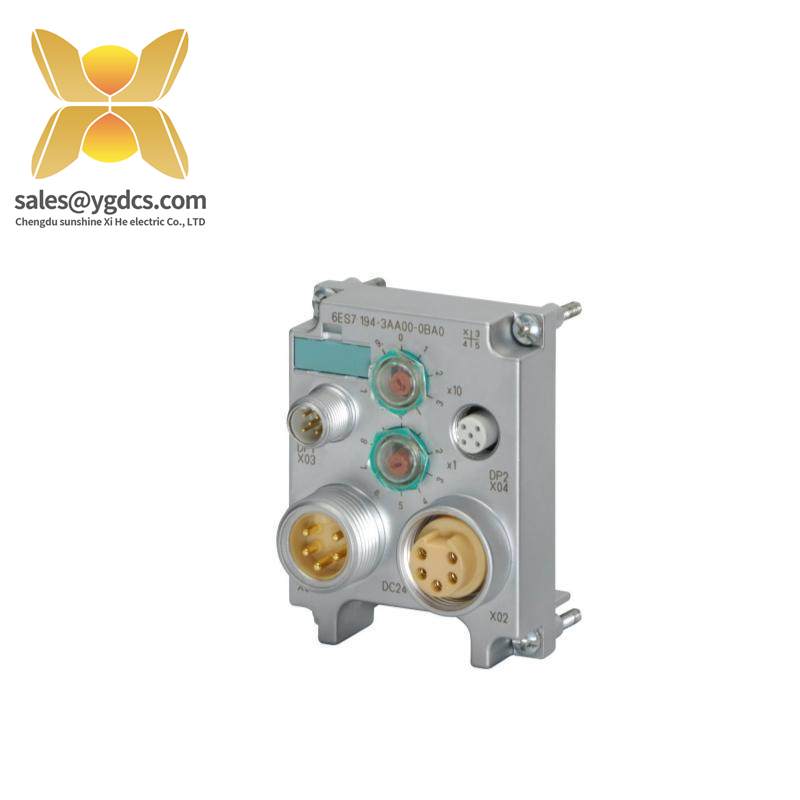 siemens_6es7194-3aa00-0ba0_simatic_dp.jpg SIEMENS SIMATIC DP 6ES7194-3AA00-0BA0, Control Module