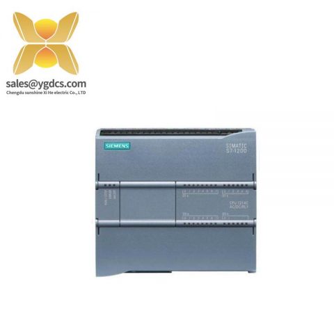 SIEMENS S7-1200 Compact CPU 1214C with AC/DC/RLY I/O, Efficient Control Solution
