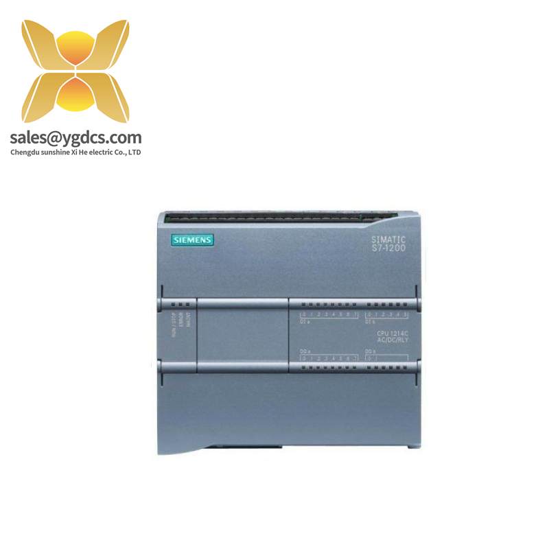 siemens_6es7214-1bg31-0xb0_onboard_i_o.jpg SIEMENS S7-1200 Compact CPU 1214C with AC/DC/RLY I/O, Efficient Control Solution