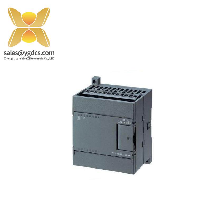 siemens_6es7231-7pc22-0xa0_analog_input.jpg SIEMENS 6ES7 231-7PC22-0XA0 Analog Input Module, for Advanced Industrial Control Solutions