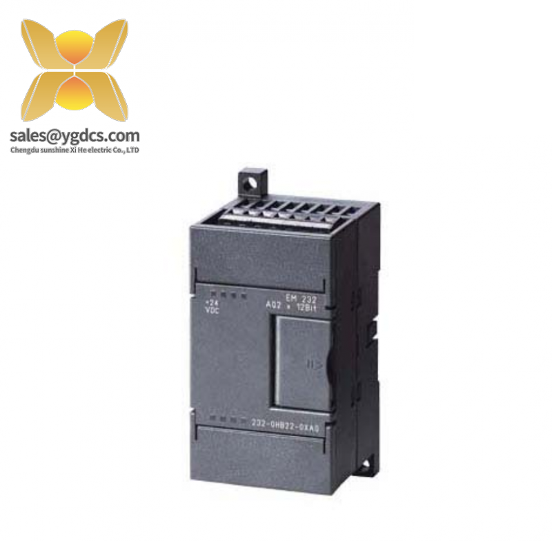 siemens_6es7232-0hb22-0xa8_analog_output_em_232.png SIEMENS Analog Output EM 232 Module, 6ES7232-0HB22-0XA8, Control System Integration