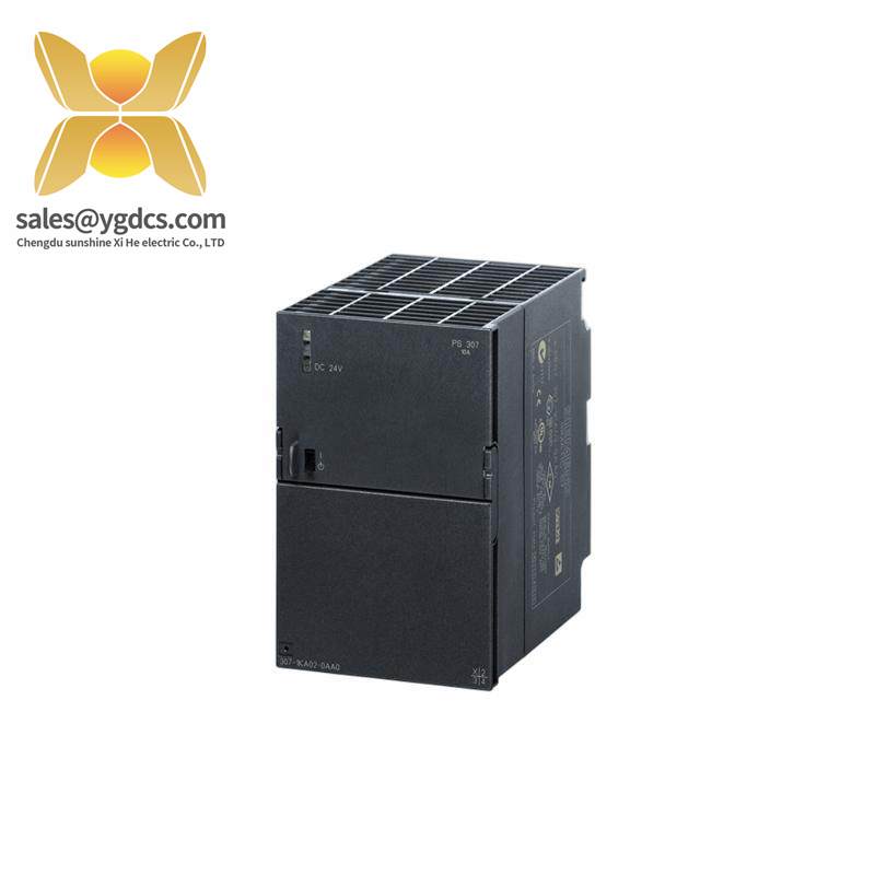 siemens_6es7307-1ka02-0aa0_power_supply.jpg Siemens 6ES7307-1KA02-0AA0 Power Supply, Industrial Grade, High Efficiency