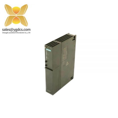 SIEMENS 6ES7405-0KA02-0AA0 Power Supply: Industrial Control Efficiency and Reliability