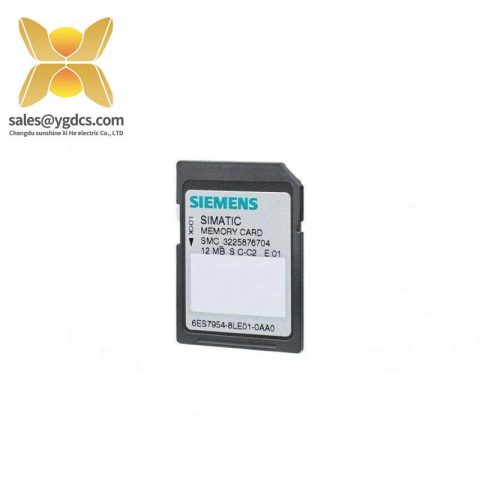 SIEMENS 6ES7954-8LC03-0AA0: Advanced SIMATIC S7 Memory Card for Industrial Automation