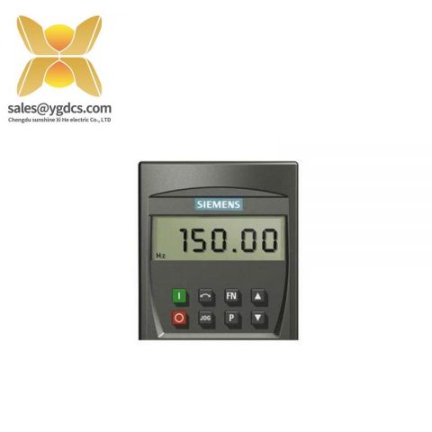 Siemens 6SE6400-0BP00-0AA1 MICROMASTER 4 Basic Operator Panel - Industry Standard Control Solution