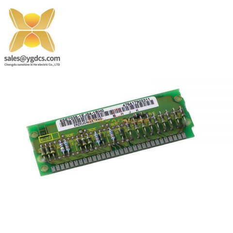SIEMENS 6SE7035-1EJ84-1BH0 Detection Board: Advanced Control for Industrial Applications