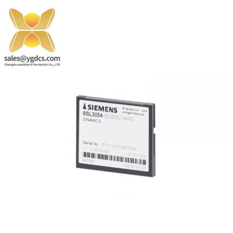 Siemens SINAMICS S120 CompactFlash Card 6SL3054-0AA01-1AA0, High-performance Control Module