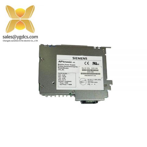 Siemens A5E30947477-H4 Modular Power Supply