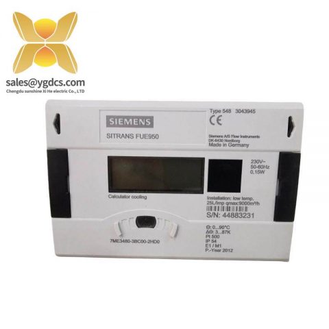 SIEMENS SITRANS FU E950 THERMAL ENERGY Metering Module