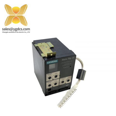 SIEMENS Static Trip III RMS-TSG-TZ-C: Advanced Power System Protection Module