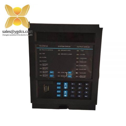 GE SR750-P5-G5-D5-HI-A1-R: Advanced Feeder Management Relay, Combining Precision & Reliability for Industrial Control Solutions