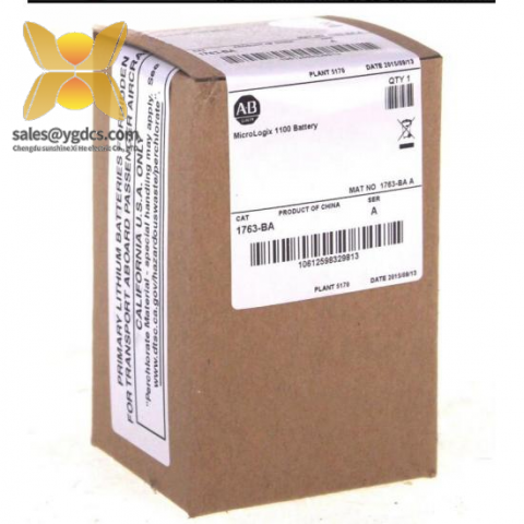 Rockwell Automation 1763-BA Battery New, High Performance Power Supply Module