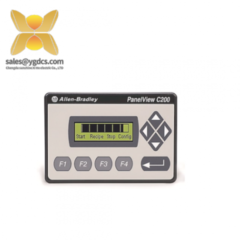 GE 2711-CF2M PanelView C200 Mono Industrial HMI System