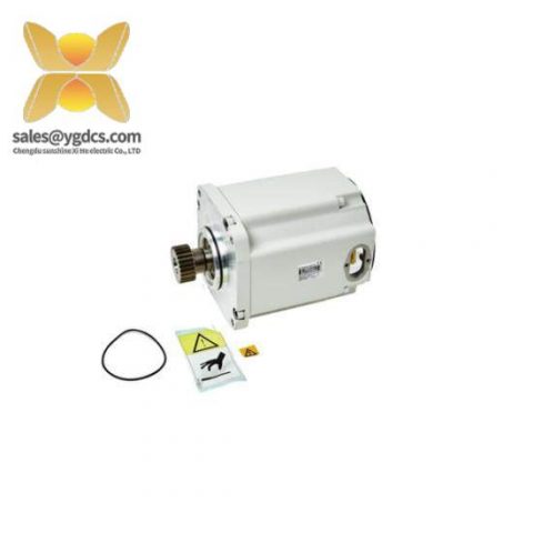 ABB 3HAC037163-003 White RAL 9003 Motor with Pinion, Industrial Automation Grade