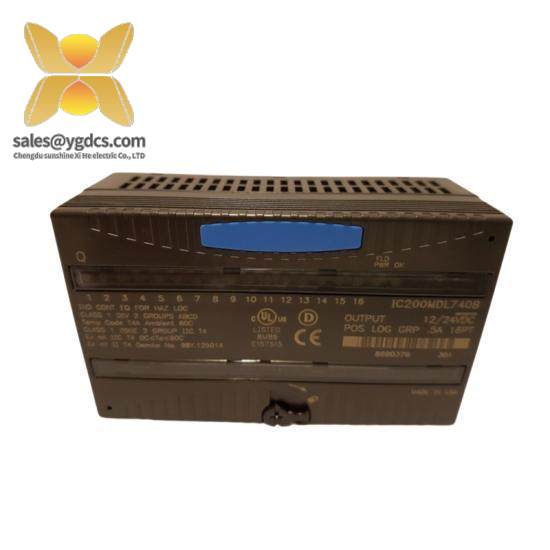 ge_fanuc_ic200mdl740b.jpg GE FANUC IC200MDL740B - Advanced Microcontroller for Industrial Automation