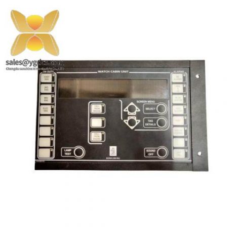 Kongsberg WCU 8100261 - Watch Cabin Unit, Precision Control for Industrial Applications