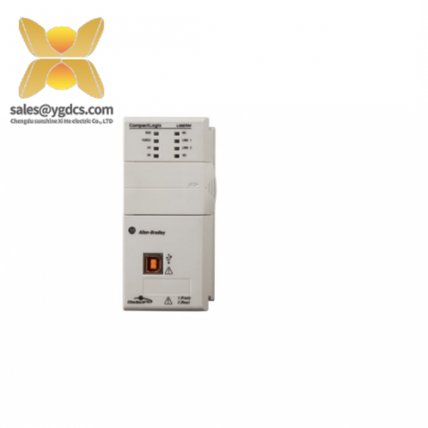 Allen-Bradley 1769-L30ERM CompactLogix 5370 Ethernet Processor Module, Dual Ethernet, 1MB Memory, 1x USB Port, 2x Ethernet/IP Ports, 8 I/O Expansion